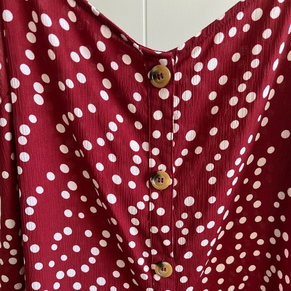 Hayden Polka Dot Tank Top - 2x - Picture 3 of 9